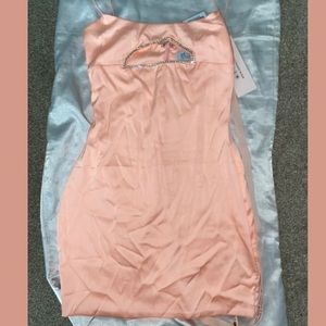 baby pink oh polly dress